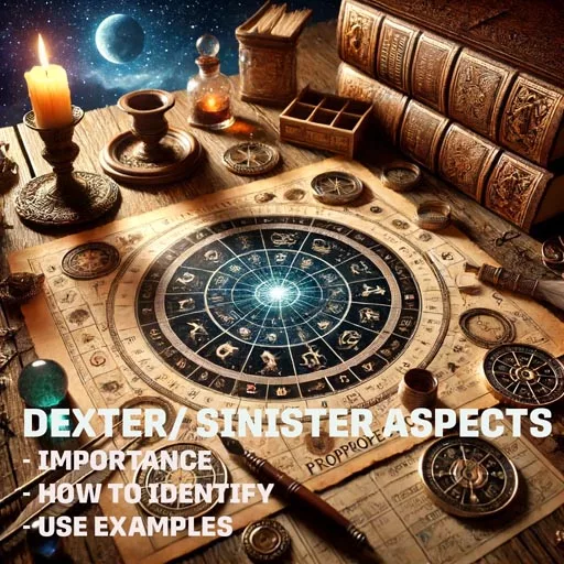 Understanding Dexter Aspects and Sinister Aspects in Astrology