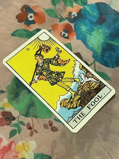 Novel Tarot: The Fool Card – Rider-Waite Deck