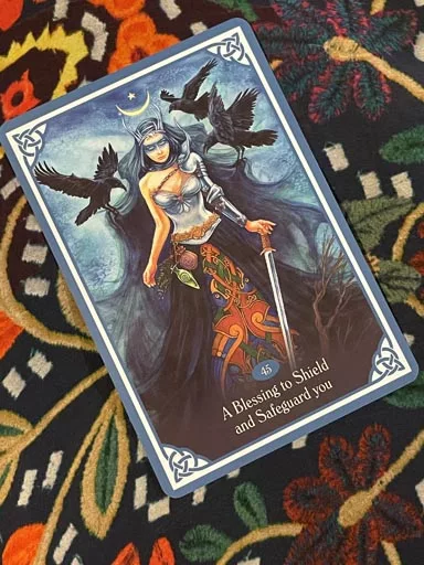 Novel Tarot: A Blessing to Shield and Safeguard You – Blessed Be Celtic Blessing Cards