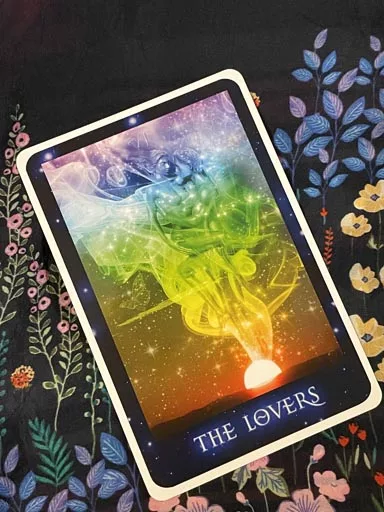 Novel Tarot: The Lovers Card – Sirian Starseed Tarot Deck