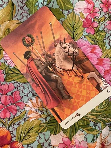 Novel Tarot: Six of Wands – Reverse Tarot