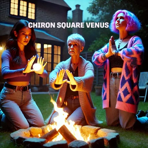 Transiting Chiron Square Venus