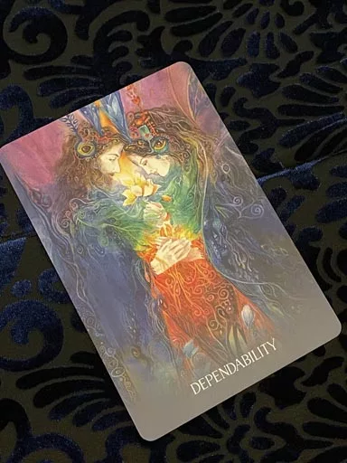 Dependability Card - Sacred Earth Oracle Deck